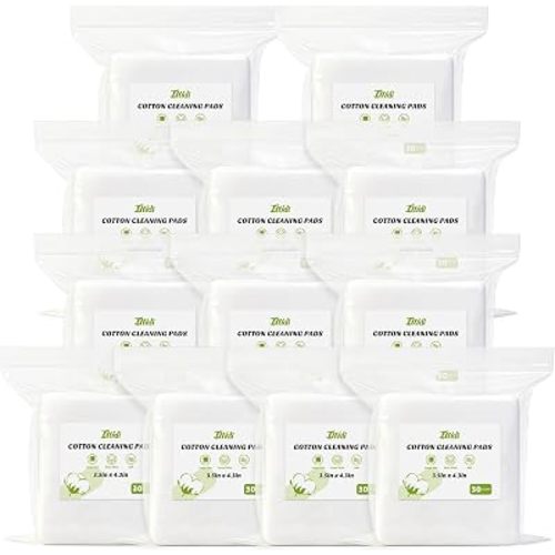 ILLIDI Premium Extra Large Cotton Pads 360 Count, Soft Face Pads
