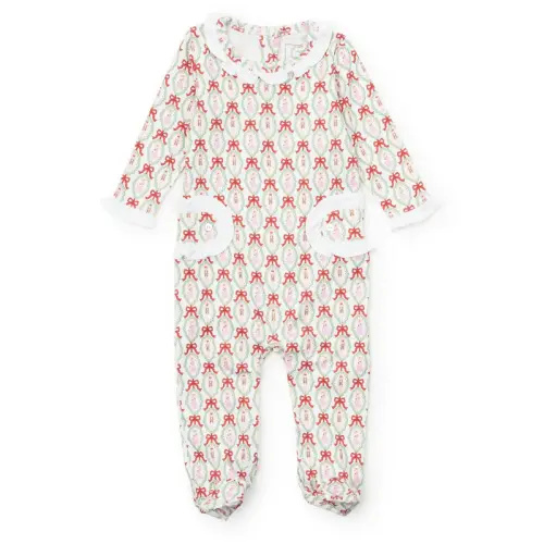 Lila + Hayes Lucy Girls' Nutcracker Ballet Romper, 0-3M