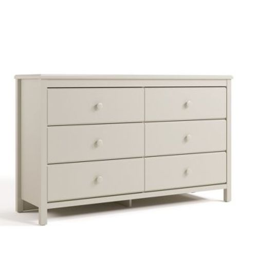 Storkcraft Alpine 6-Drawer Dresser Frosted Oat