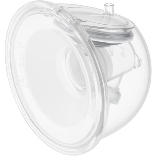 Momcozy Original S9 Pro/S12 Pro Replacement Accessories, Only Compatible with S9 Pro/S12 Pro Breast Pump NOT for S9/S12/S12Pro-Quick (Single-Sealed Full Set Collector 24mm Flange 180ml, 1 Pack)