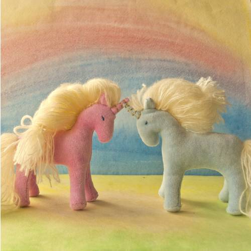 Waldorf inspired little Unicorn Plush Unicorn Stuffed animals Unicorn party Unicorn gift Unicorn Magic horse Waldorf toys  Unicorn doll