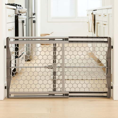 Regalo Gray Expandable Baby Safety Gate 28-42 Inches, Ages 6-24 Months