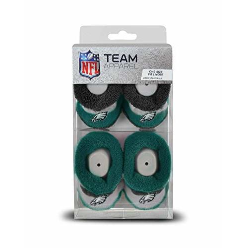 FBF - NFL Team Logo Pro Stripe Infant Bootie Socks 0-12 Months - 2 Pack