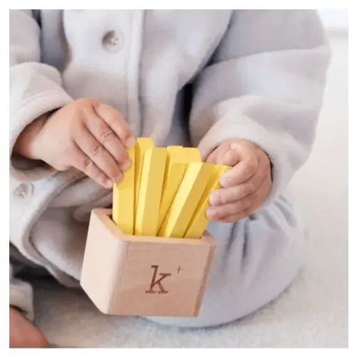 Brands We Love Hamburger & Fries Musical Play Set by Janie and Jack