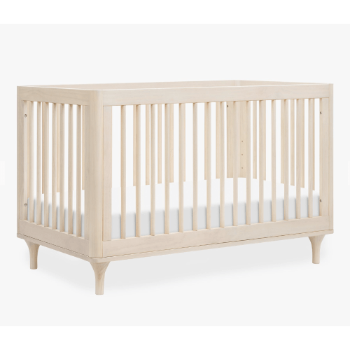 Lolly 3-in-1 Convertible Crib- Washed Natural