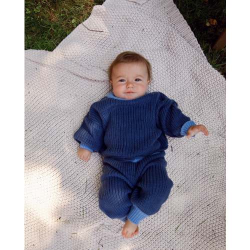Elliot Knit Set in Bijou Blue