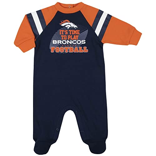 Gerber NFL Unisex Baby Nfl Team Footed Sleep and Play