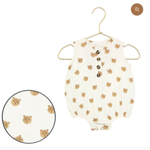 Teddy Bubble Romper