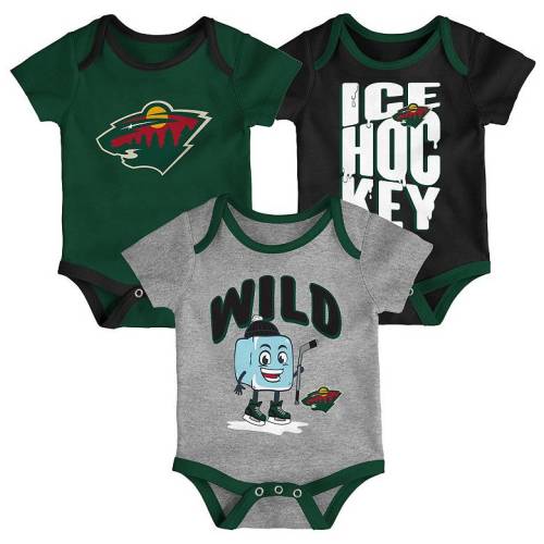 NHL Infant Minnesota Wild Multicolor 3-Piece Creeper Header Set | Dick's Sporting Goods