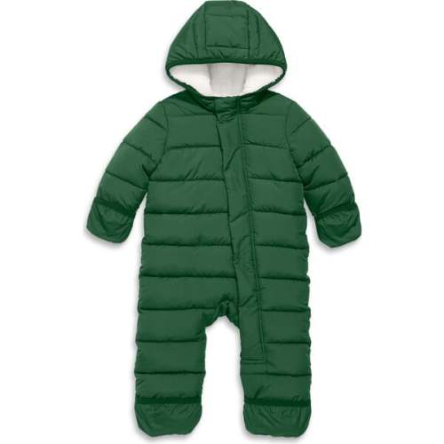 Baby Parka Puffer Suit, Evergreen - Primary | Maisonette