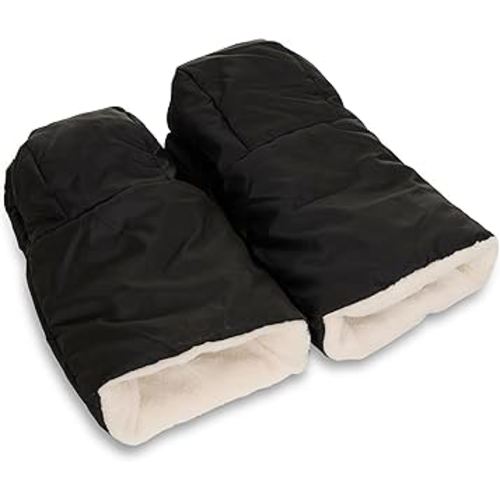 Winter Stroller Hand Muff Gloves, 2-Piece Set, Compatible with UPPAbaby Vista, Cruz, RumbleSeat, Ridge & Minu (V2 & V3), Waterproof, Ultra-Plush, Universal Fit