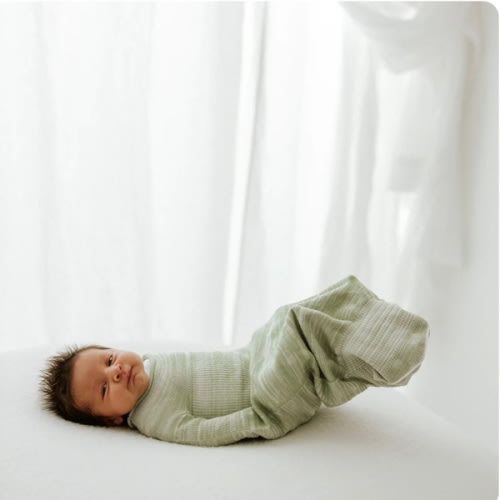 Bamboo Blend Mint Swaddle Sleep Sack – Swaddelini