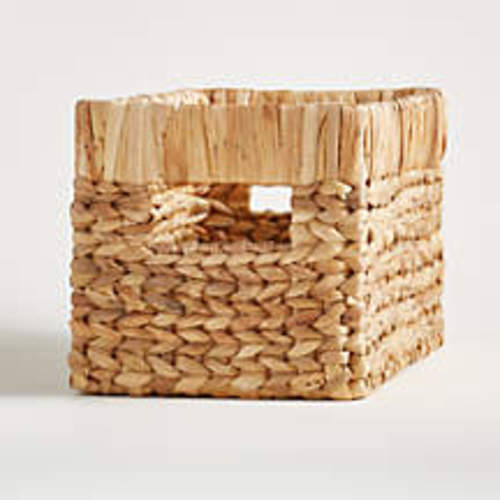 Wonderful Wicker Natural Large Changing Table Basket with Handles