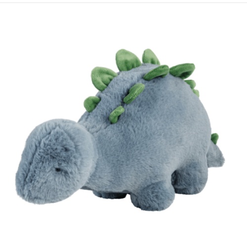 Blue Dino Plush | Faux Fur Plush Pal | Mud Pie