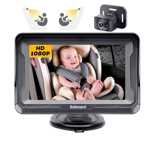 DoHonest Baby Car Camera - Rear-Facing Car Baby Monitor