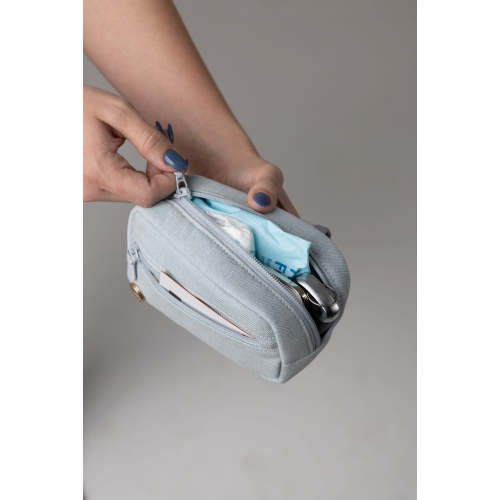 The Monarch Accessory Bag - Dream Wash Denim