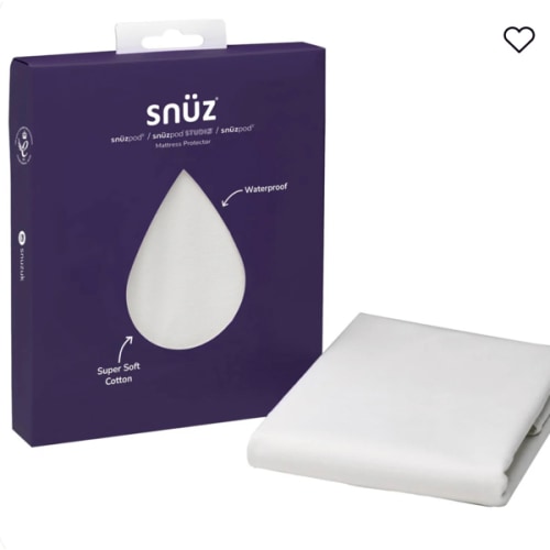 SnuzPod3 Waterproof Crib Mattress Protector ‐ Snuz