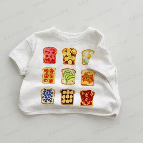 Baby Fruit Toast White T-shirt