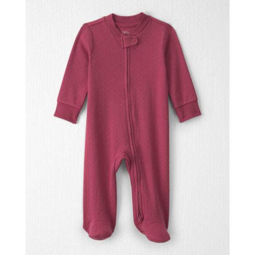 Baby Girl Organic Cotton Pointelle Sleep & Play Pajamas - Little Planet | Carter's