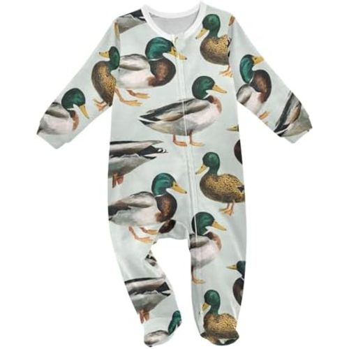 Baby Sleepers Newborn Baby One-Piece Footies for Girl Boy