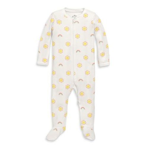 Primary Baby Organic Zip Footie