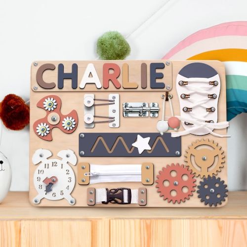 Davykett Personalized Wooden Montessori Toys, Developmental , Baby Name Puzzles, Nursery Decor, 1st Birthday Gift, Baby Shower Gift, BB10 - Etsy