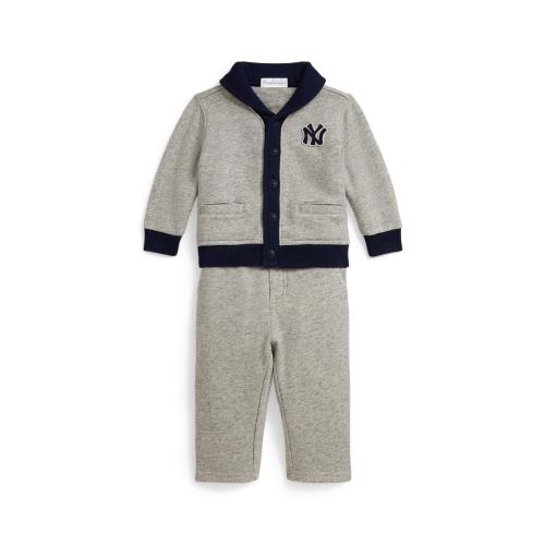 Polo Ralph Lauren Baby Boy's New York Yankees® Vintage Cardigan & Sweatpants Set | Saks Fifth Avenue