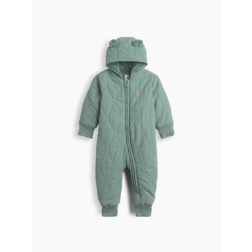 18-24 months Baby Quilted Sherpa One-Piece