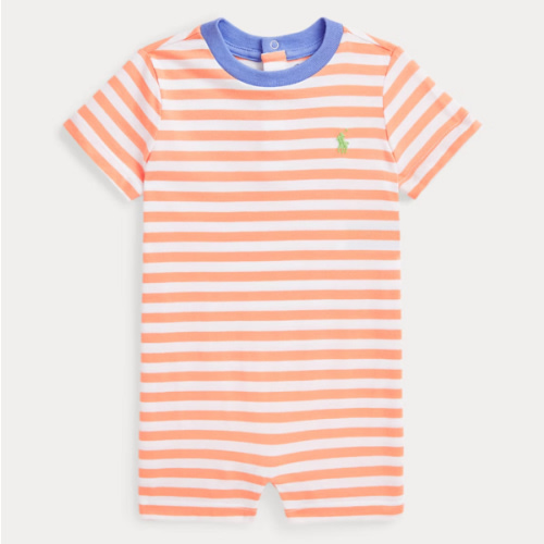 Striped Cotton Jersey Shortall