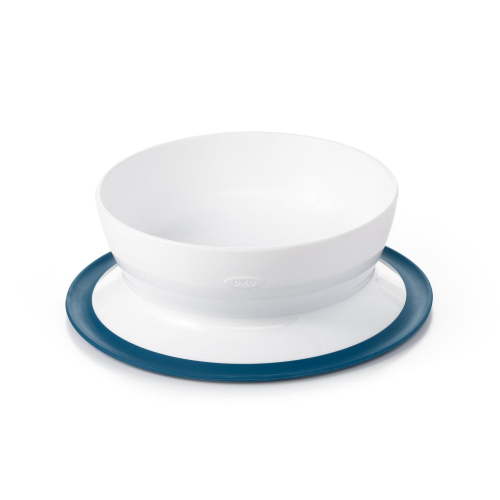 OXO Tot - Stick & Stay Suction Bowl - Secure Suction Base - Promotes Self-Feeding - Dishwasher Safe - Easy for Parents to Remove - Baby Feeding from 6 Months and Up - Navy - 61120700 - Walmart.ca
