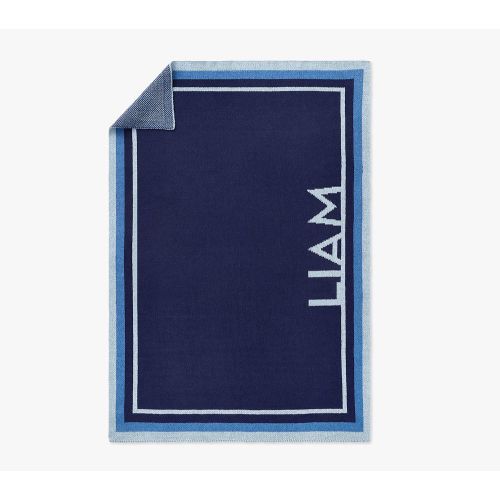 Multi Border Personalized Baby Blanket