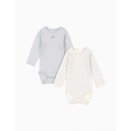 Bello 2 Pack Bodysuit in Blue Mix - 3m