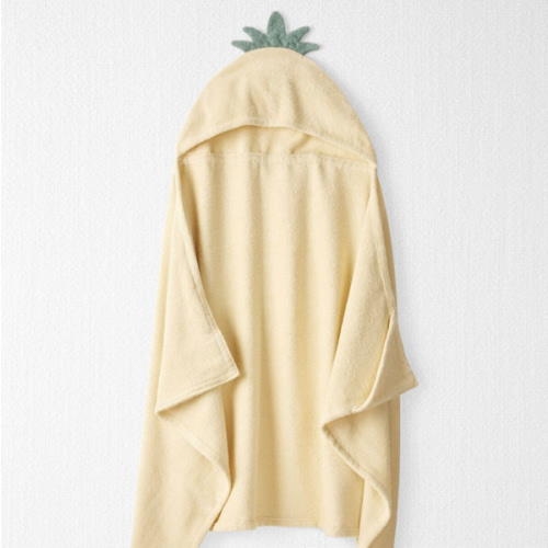 Toddler Organic Terry Cotton Pineapple Towel - Little Planet | Carter's