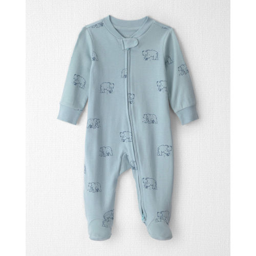 Baby Organic Cotton Sleeper Pyjama in Veggie Fruit Print | Carter’s Oshkosh Canada