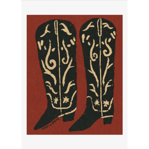 Tabby Booth BOOTS Fine Art Print – Sailors Jail Gallery