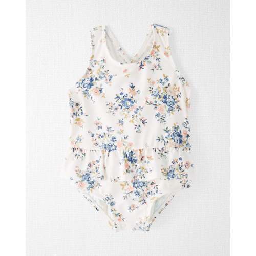 Baby Recycled Ruffle Swimsuit - Little Planet | Carter's