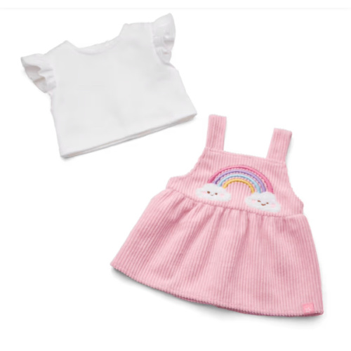 Rainbow Corduroy Outfit for Bitty Baby® Dolls