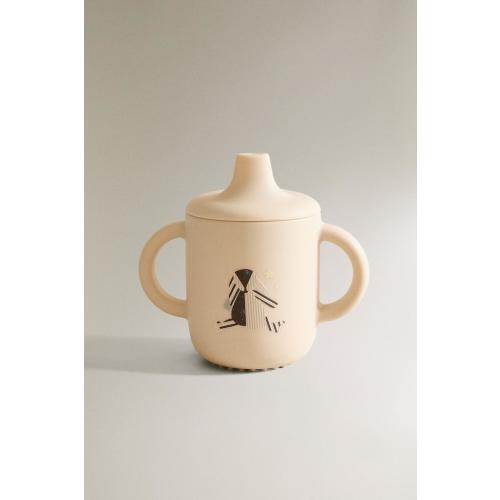 KIDS’ SILICONE RABBIT LEARNING TUMBLER