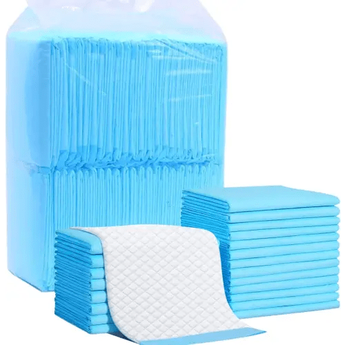 100 Pack Disposable Changing Pads, Portable Diaper Change Pad for Baby, Super Absorbent Leak-Proof Incontinence Bed Table Pee Mat for Travel and Home