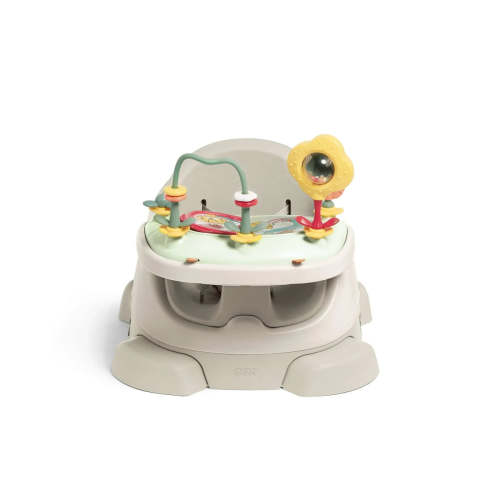 Bug 3-in-1 Floor & Booster Seat with Activity Tray (Clay)