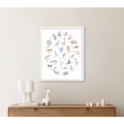 Minted® ABC Animals Wall Art by Dani Lugato