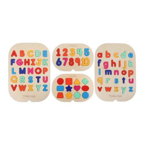 4 Pack - Set of All 4 Learning Puzzles