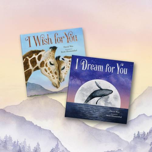 Baby Shower Gift | Inspirational Book Set for Child or New Parent | Emotional Gift from Parent | I Wish for You + I Dream for You