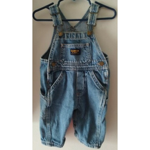 Authentic Oshkosh B'gosh Baby Boys Overalls, size 6-9 months Pre-Owned
