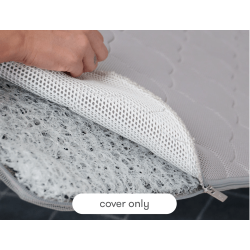 Extra Bassinet Mattress Cover - Gray