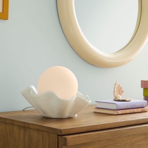 Kids Shell Ceramic Lamp
