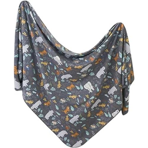 Copper Pearl Baby Swaddle Blanket - Premium Knit Baby Blanket, Large Soft Stretchy Receiving Blankets for Baby Boy and Girl, Swaddles for Newborn, Infant, and Toddler (Bengal)