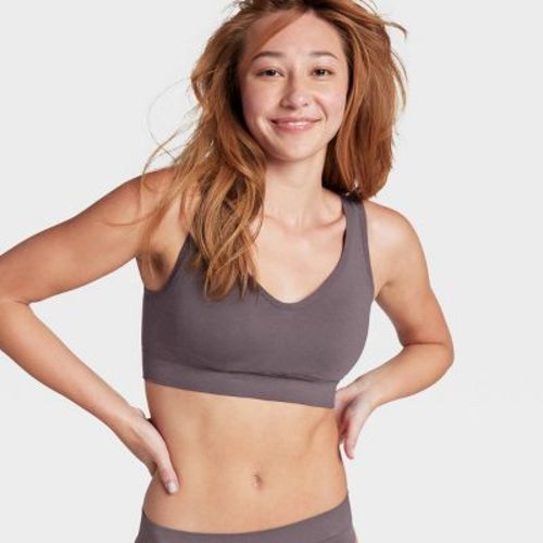 Jockey Generation™ Women's Seamfree® Back Smoothing Bralette - Twilight Sands XL: Recycled Nylon, Adjustable Straps, Pullover