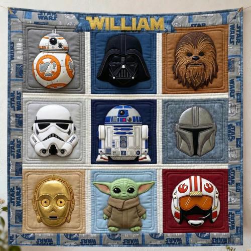 Personalized Sci-fi Movie Fleece Blanket, Spaceship Wars Throw Blanket, Space Fights Sofa Blanket, Birthday Gift for Him ipatustw00282