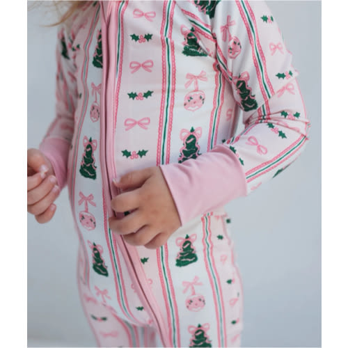 Pinkmas Zipper Romper – In My Jammers